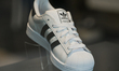 WARSAW, POLAND — SEPTEMBER 17, 2025:Adidas Originals Superstar II White sneakers are disp...