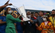 In Gaziantep, Turkiye, on May 23, 2021, the final match of amputee football takes place be...