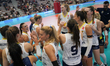 Fenerbahce Istanbul plays during the Sardegna Volleyball Challenge match against Panionios...