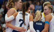 Fenerbahce Istanbul plays during the Sardegna Volleyball Challenge match against Panionios...