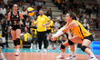 During the Sardegna Volleyball Challenge match between Fenerbahce Istanbul and Panionios V...