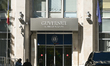 CHISINAU, MOLDOVA – SEPTEMBER 26, 2025View of the entrance to the Government of the Repub...