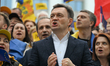 CHISINAU, MOLDOVA – SEPTEMBER 26, 2025  Hundreds of members and supporters of the ruling...
