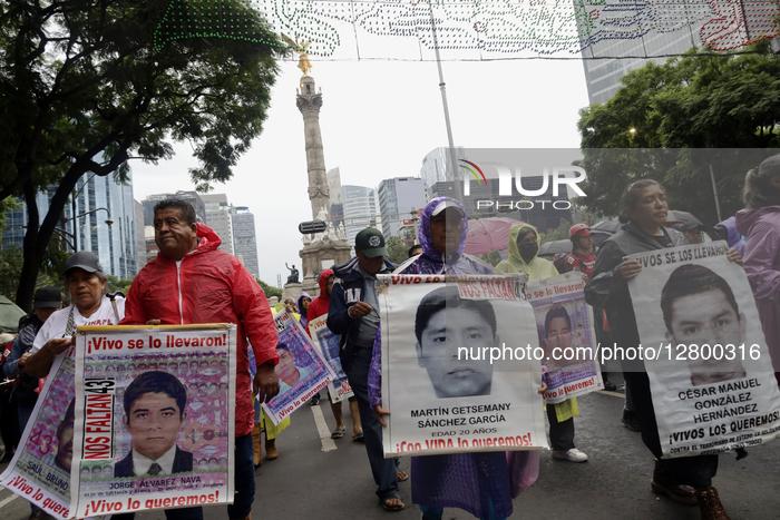 Mothers And Fathers Of The 43 Disappeared Ayotzinapa Normal School Students Demand Justice 11 Years After Their Disappearance