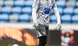 Ryan Allsop of Birmingham City warms up during the Sky Bet Championship match between Cove...