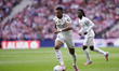 Kylian Mbappe of Real Madrid is in action during the La Liga 2025/26 match between Atletic...