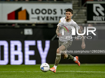 PSV Eindhoven forward Dennis Man plays during the match between Excelsior Rotterdam and PSV Eindhoven at Stadium Woudestein for the Dutch Vr... by EYE4images/NurPhoto