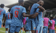 Nigeria's Remo Stars players celebrate during their 4-0 victory over Comoros' US Zilimadjo...