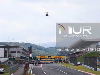 The starting grid stands moments before the start of the 6 Hours of Fuji, round seven of the 2025 FIA World Endurance Championship at Fuji S... by Wan Mikhail Roslan/NurPhoto