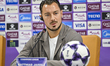 Head coach of Al Ahli Saudi FC, Matthias Jaissle, attends a press conference ahead of the...