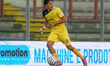 Francesco Chesti of US Pianese plays the ball during the Serie C match between AC Perugia...