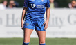 Lauren Briggs of Durham Women plays during the FA Women's Championship match between Durha...