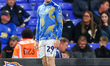 George Brown of Sheffield Wednesday warms up during the Sky Bet Championship match between...