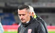 Laurentiu Rus participates in the Universitatea Cluj vs. CFR Cluj match during the 11th ro...