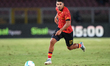 Danilo Veiga of US Lecce plays during the Serie A match between US Lecce and Bologna FC in...