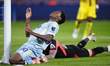 Jonathan David centre-forward of Juventus and Canada lament a failed occasion during the U...
