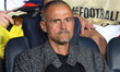 Luis Enrique Martinez coaches during the match between FC Barcelona and Paris Saint-Germai...