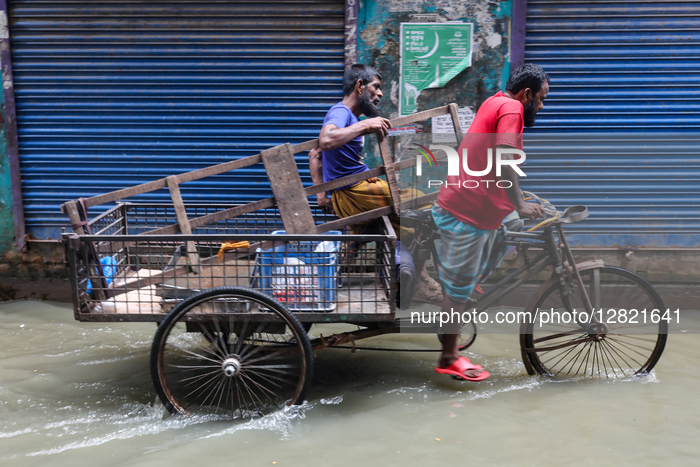 Waterlogging In Dhaka 