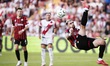 Klisman Cake of Shkendija is in action during the UEFA Conference League 2025/26 match bet...
