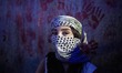 A protest takes place in Barcelona, Spain, on October 2, 2025, against Israel's arrest of...