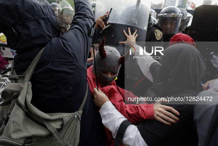 Clashes Between Protesters, Press, And Police In Mexico City Following The Tlatelolco Massacre Of October 2, 1968