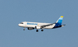 An Eurowings Discover Airbus A320 on final approach to Zakynthos International Airport “Di...