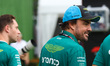 Aston Martin Aramco F1 Team driver #14 Fernando Alonso (ESP) is in the paddock at the 2025...
