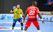 Irakli Kbilashvili is in action during the Liga Zimbrilor match between AHC Potaissa Turda...
