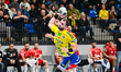 Irakli Kbilashvili is in action during the Liga Zimbrilor match between AHC Potaissa Turda...