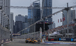 Oscar Piastri of Australia and McLaren F1 Team driver goes during the qualifying session a...
