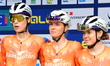 The Dutch team, including Mischa Bredewold, Femke De Vries, Femke Gerritse, Riejanne Marku...