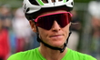Slovene cyclist Urska Zigart participates in the women's elite road race at the 2025 UEC E...