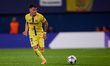 Alberto Moleiro of Villarreal CF is in action during the UEFA Champions League 2025/26 Lea...