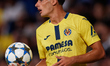 Sergi Cardona of Villarreal CF holds the ball during the UEFA Champions League 2025/26 Lea...