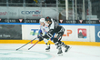 ZANETTI Brian (#9) of HC Lugano faces MORLEY Tyler (#86) of EHC Kloten during the HC Lugan...