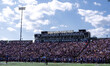 A college football game takes place between the University of Wisconsin-Whitewater Warhawk...