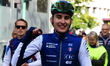 Young French cyclist Paul Seixas wins the bronze medal in the Men's Elite Road Race at the...