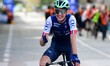 Young French cyclist Paul Seixas wins the bronze medal in the Men's Elite Road Race at the...