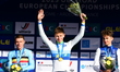 Tadej Pogacar wins the gold medal, Remco Evenepoel from Belgium wins the silver medal, and...