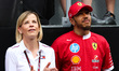 Scuderia Ferrari driver #44 Lewis Hamilton (GBR) and F1 Academy Managing Director Susie Wo...
