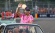 BWT Alpine F1 Team driver #10 Pierre Gasly (FRA) participates in the drivers' parade at th...