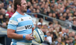 Julian Montoya of Argentina plays during The Rugby Championship match between Argentina an...