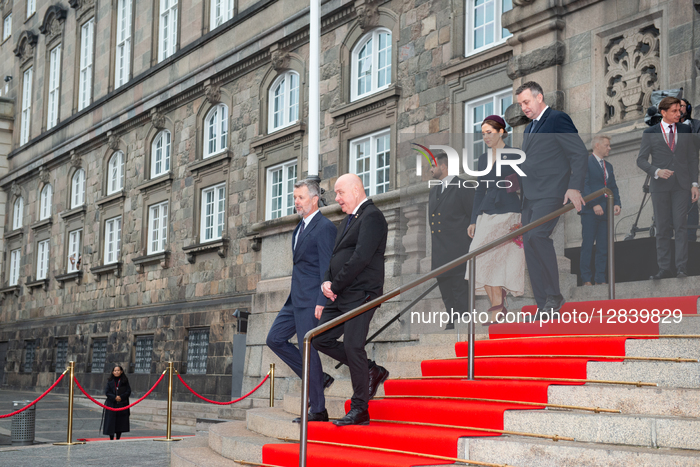 Opening Session Of The Danish Parliament In Copenhagen.