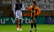 Glen McConnell (27 Cambridge United) celebrates after scoring the team's first goal during...