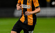 George Hoddle of Cambridge United advances during the Vertu Trophy match between Cambridge...