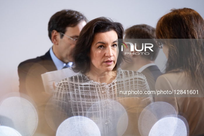 Weekly Cabinet Meeting at the Chancellry in Berlin, Germany