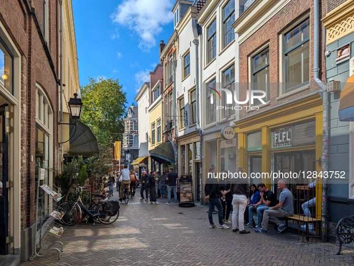 Daily Life In Utrecht City Center