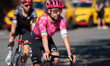 Ben Healy (EF EDUCATION-EASYPOST) is at the start of the Tre Valli Varesine 2025 in Busto...