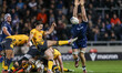 Ben Bamber charges a kick down during the Gallagher Premiership Rugby match between Sale S...