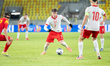 Oskar Pietuszewski plays during the UEFA Under-21 Euro 2027 qualifier match between Poland...